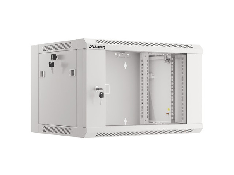 Zdjęcie produktu: Lanberg Szafa Instalacyjna Rack Wisząca 19" 6u 570x450 Szybki Montaż Szara (Flat Pack) Zdjęcie produktu: Lanberg Szafa Instalacyjna Rack Wisząca 19" 6u 570x450 Szybki Montaż Szara (Flat Pack)