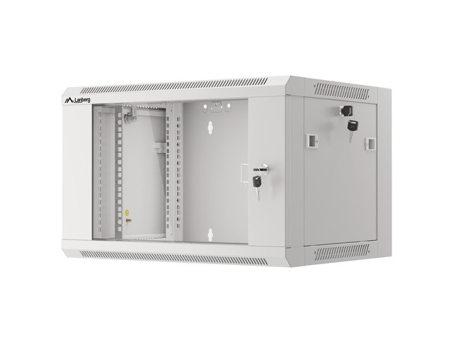 Lanberg Szafa Instalacyjna Rack Wisząca 19" 6u 570x450 Szybki Montaż Szara (Flat Pack) Lanberg Szafa Instalacyjna Rack Wisząca 19" 6u 570x450 Szybki Montaż Szara (Flat Pack)