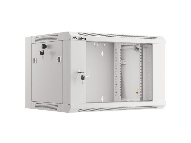 Lanberg Szafa Instalacyjna Rack Wisząca 19" 6u 570x450 Szybki Montaż Szara (Flat Pack) Lanberg Szafa Instalacyjna Rack Wisząca 19" 6u 570x450 Szybki Montaż Szara (Flat Pack)