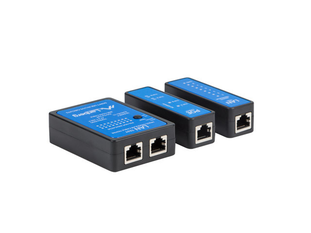 Tester przewodów Lan Lanberg , Poe RJ45, RJ11, Coaxial Nt-0404 Tester przewodów Lan Lanberg , Poe RJ45, RJ11, Coaxial Nt-0404