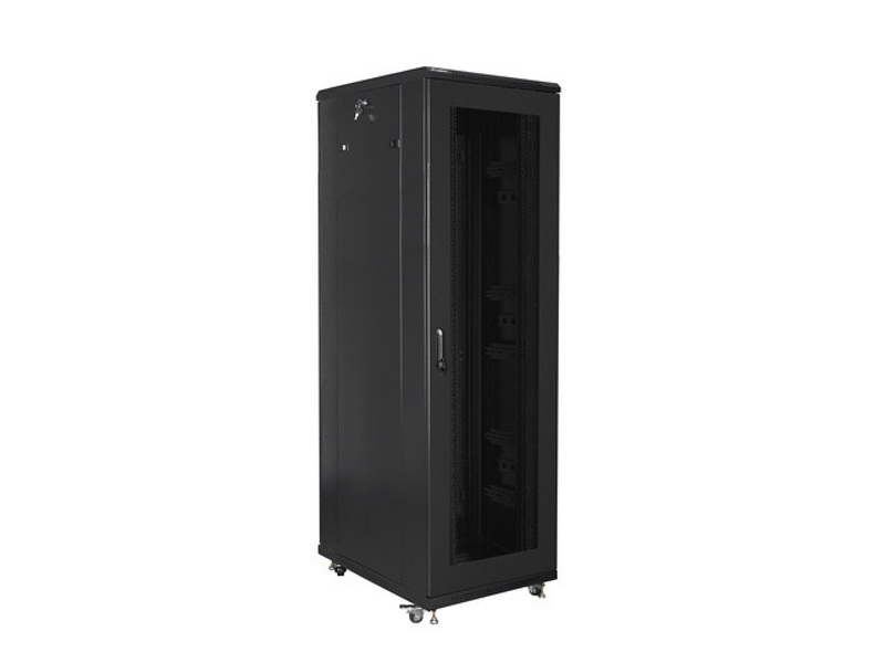 Zdjęcie produktu: Szafa Instalacyjna Rack Stojąca 19" 42U 800x800 Czarna Drzwi Perforowane (Flat Pack) Lanberg Zdjęcie produktu: Szafa Instalacyjna Rack Stojąca 19" 42U 800x800 Czarna Drzwi Perforowane (Flat Pack) Lanberg