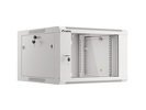 Miniatura zdjęcia: Lanberg Szafa Instalacyjna Rack Wisząca 19" 6u 570x600 Szybki Montaż Szara (Flat Pack)