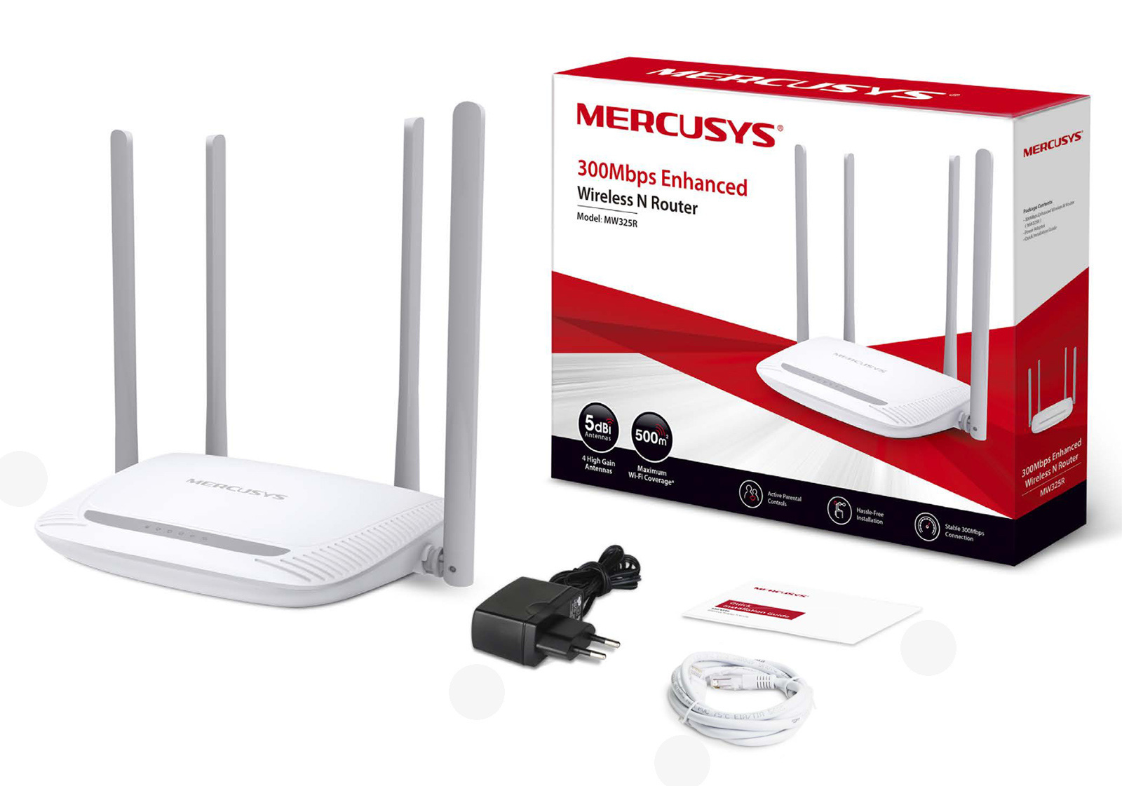 Mercusys Router MW325R WiFi N300 1xWAN 3xLAN Mercusys Router MW325R WiFi N300 1xWAN 3xLAN