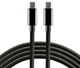 Miniatura zdjęcia: Kabel przewód pleciony USB-C PD 100cm everActive CBB-1PD3 Power Delivery 3A z obsługą szybkiego ładowania 60W