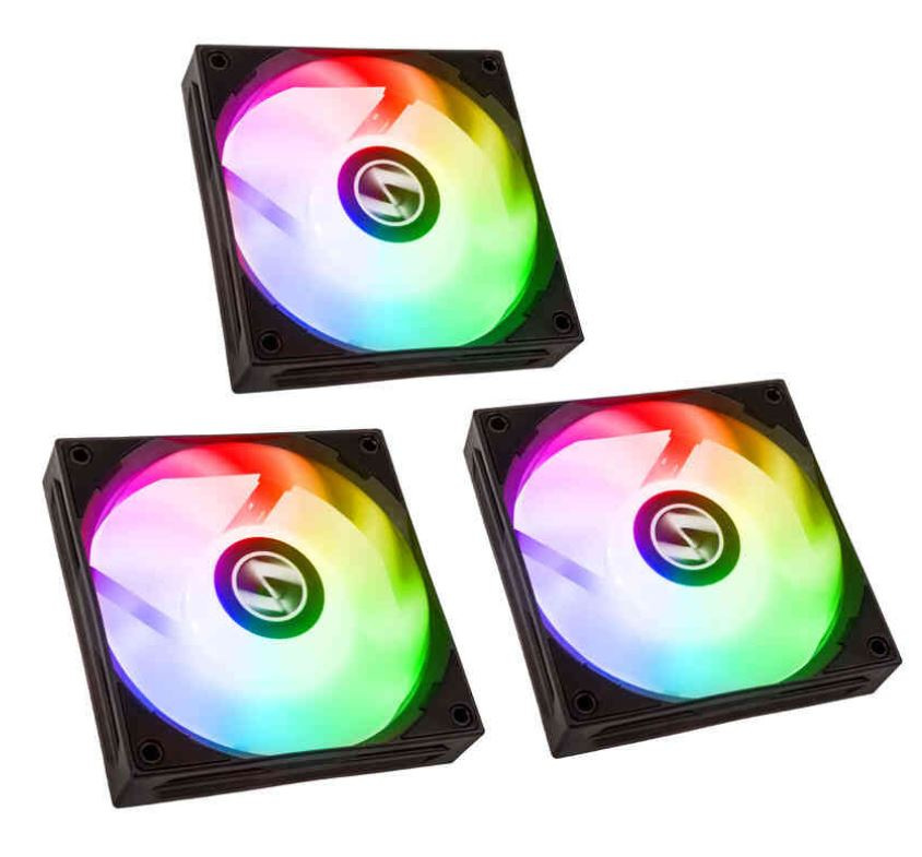 Wentylator Lian Li UNI FAN ST120 RGB PWM 120mm czarny (3 sztuki)