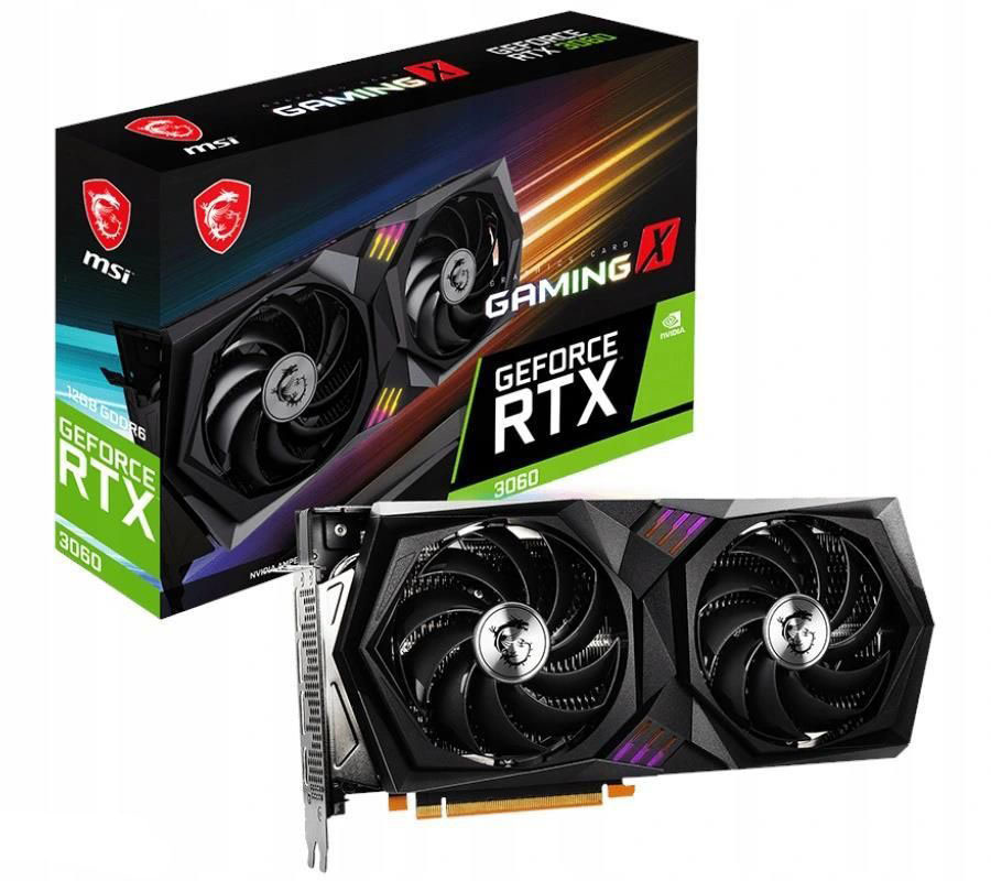 MSI GeForce RTX 3060 GAMING X 12GB GDDR6