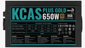 Miniatura zdjęcia: Zasilacz Aerocool KCAS PLUS RGB 80Plus Gold 650W Miniatura zdjęcia: Zasilacz Aerocool KCAS PLUS RGB 80Plus Gold 650W