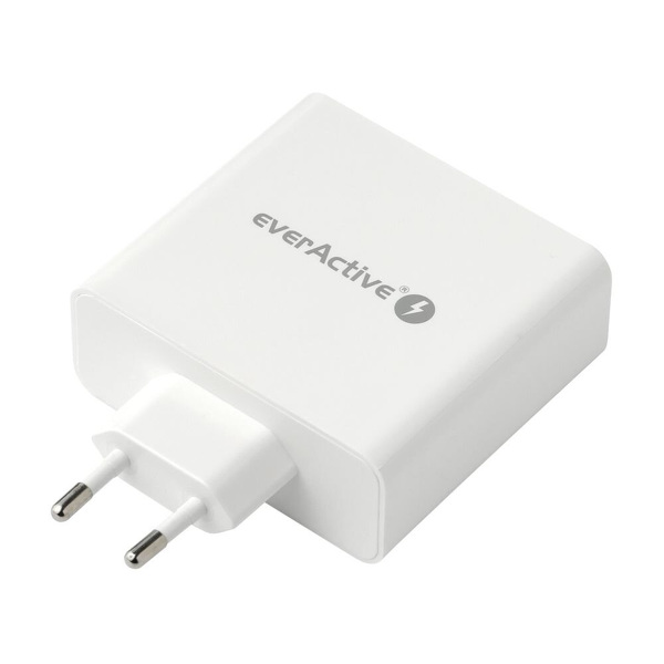Zdjęcie produktu: Ładowarka sieciowa everActive 3xUSB oraz USB TYP-C PD 60.5W (SC-500Q)