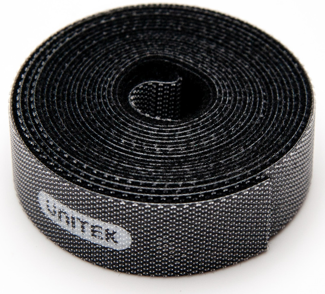 Zdjęcie produktu: Taśma rzepowa, organizer kabli Unitek 2m (OT141BK) Zdjęcie produktu: Taśma rzepowa, organizer kabli Unitek 2m (OT141BK)