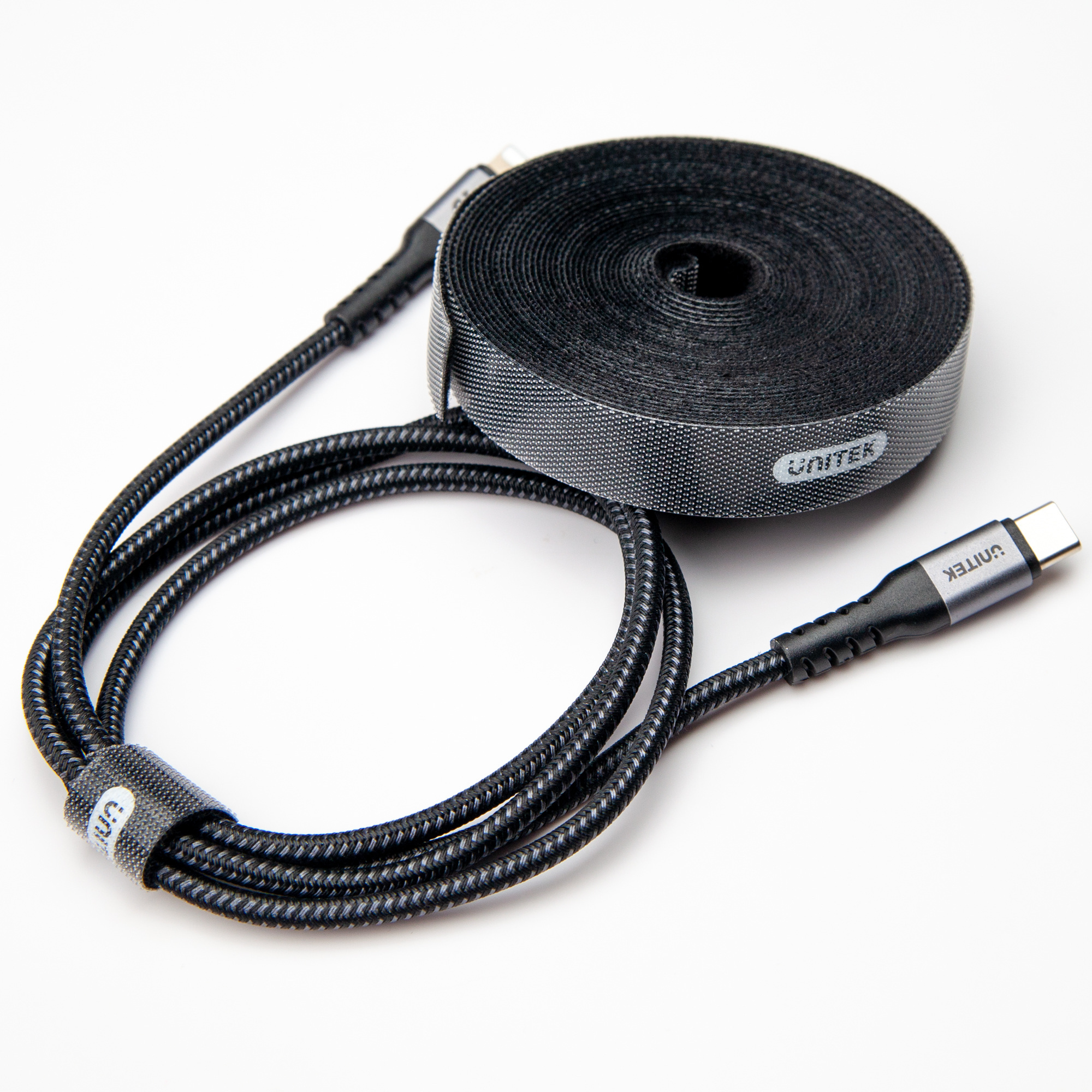 Taśma rzepowa, organizer kabli Unitek 5m (OT142BK)