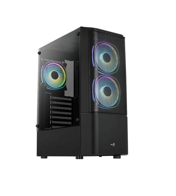 Zdjęcie produktu: Obudowa do komputera Aerocool PGS Quantum Mesh Glass Black FRGB