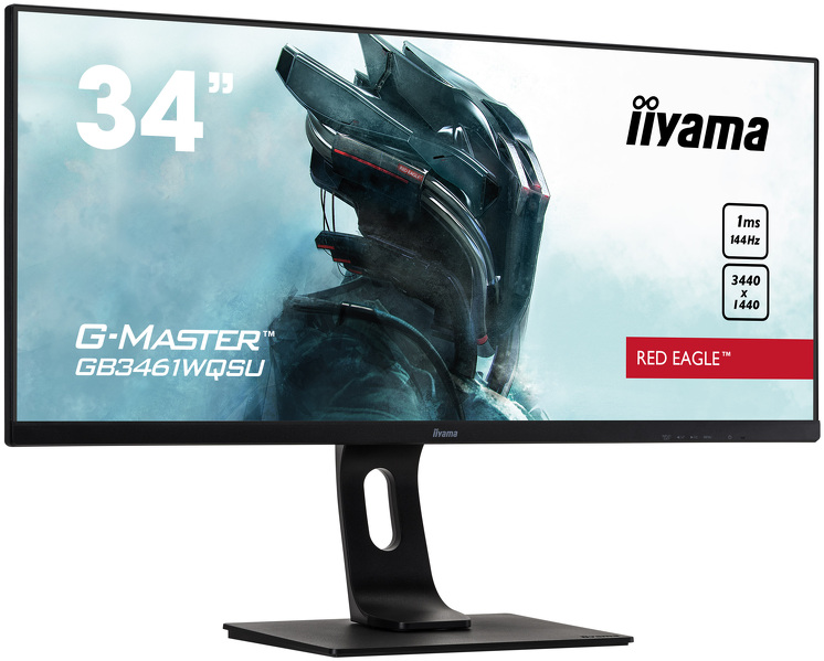 Zdjęcie produktu: iiyama G-Master GB3461WQSU-B1 Red Eagle 34" UWQHD IPS 144Hz 1ms FreeSync Premium - z gwarancją iiyama 3 lata - zero martwych pikseli 30 dni Zdjęcie produktu: iiyama G-Master GB3461WQSU-B1 Red Eagle 34" UWQHD IPS 144Hz 1ms FreeSync Premium - z gwarancją iiyama 3 lata - zero martwych pikseli 30 dni