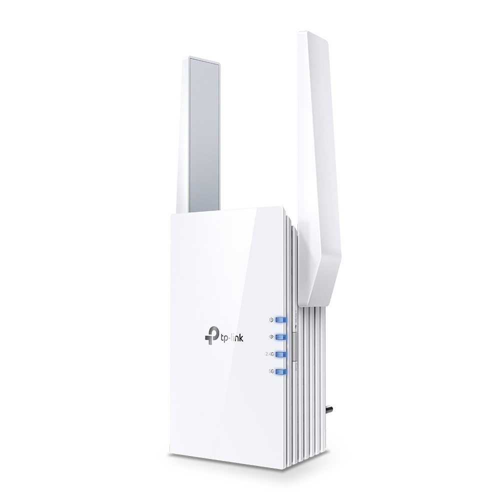 TP-Link RE605X Wireless Range Extender 802.11b/g/n/ac/ax AX1800 Wall-Plug Gigabit