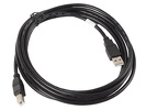 Miniatura zdjęcia: Kabel do drukarki USB-A (M) do USB-B (M) 2.0 Lanberg 3.0m Ferryt Czarny