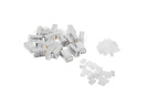 Miniatura zdjęcia: Wtyk Sieciowy RJ45 (8P8C) Kat.6 FTP (20 Szt) z prowadnicą do linki i do drutu OD1.2 Lanberg