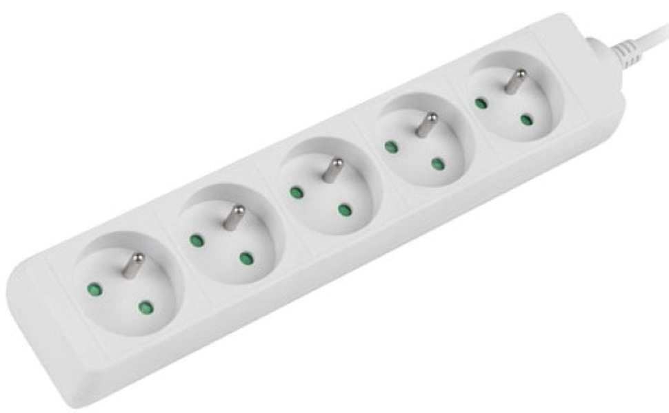 Zdjęcie produktu: Lanberg Listwa Przedłużacz 3m 5x 230V PL kablel z pełnej miedzi Biała