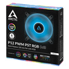 Miniatura zdjęcia: Wentylator Arctic P12 PWM PST Black RGB 120mm 0dB Miniatura zdjęcia: Wentylator Arctic P12 PWM PST Black RGB 120mm 0dB