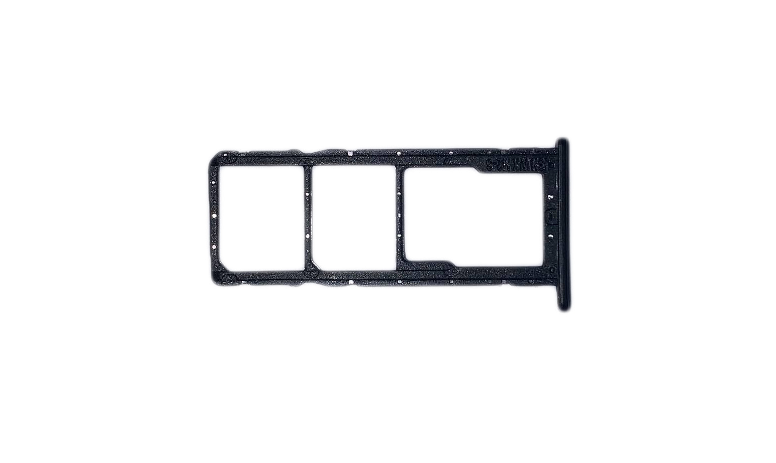 część serwisowa Huawei Honor 8X Tacka Sim Czarna