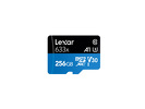 Miniatura zdjęcia: Karta Lexar 256GB microSDXC High-Performance 633x UHS-I C10 A1 V30 U3