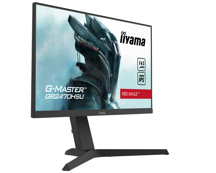 Zdjęcie produktu: iiyama G-Master GB2470HSU-B1 Red Eagle 24" FHD IPS 165Hz 0.8ms FreeSync PIVOT - z gwarancją iiyama 3 lata - zero martwych pikseli 30 dni Zdjęcie produktu: iiyama G-Master GB2470HSU-B1 Red Eagle 24" FHD IPS 165Hz 0.8ms FreeSync PIVOT - z gwarancją iiyama 3 lata - zero martwych pikseli 30 dni