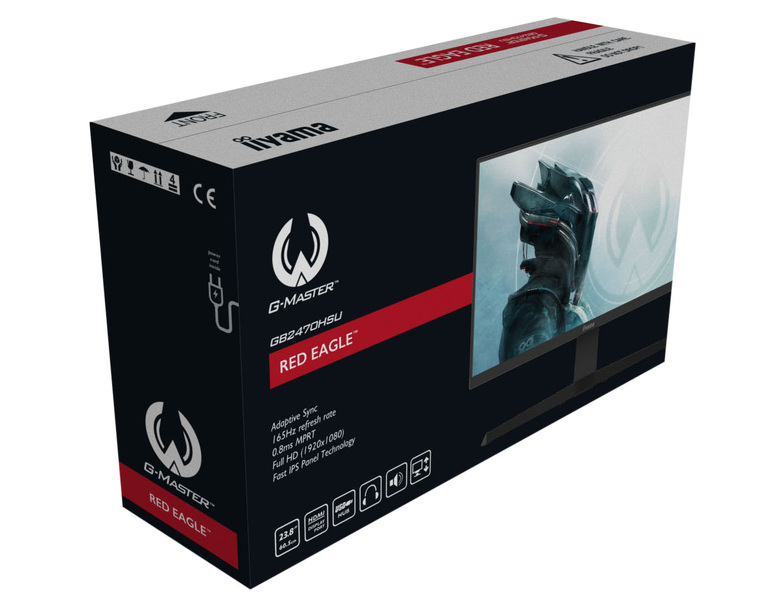 Zdjęcie produktu: iiyama G-Master GB2470HSU-B1 Red Eagle 24" FHD IPS 165Hz 0.8ms FreeSync PIVOT - z gwarancją iiyama 3 lata - zero martwych pikseli 30 dni Zdjęcie produktu: iiyama G-Master GB2470HSU-B1 Red Eagle 24" FHD IPS 165Hz 0.8ms FreeSync PIVOT - z gwarancją iiyama 3 lata - zero martwych pikseli 30 dni