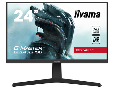 Miniatura produktu: iiyama G-Master GB2470HSU-B1 Red Eagle 24" FHD IPS 165Hz 0.8ms FreeSync PIVOT - z gwarancją iiyama 3 lata - zero martwych pikseli 30 dni