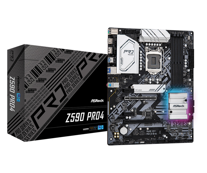 Zdjęcie produktu: Płyta główna ASRock Z590 PRO4 DDR4 LGA1200