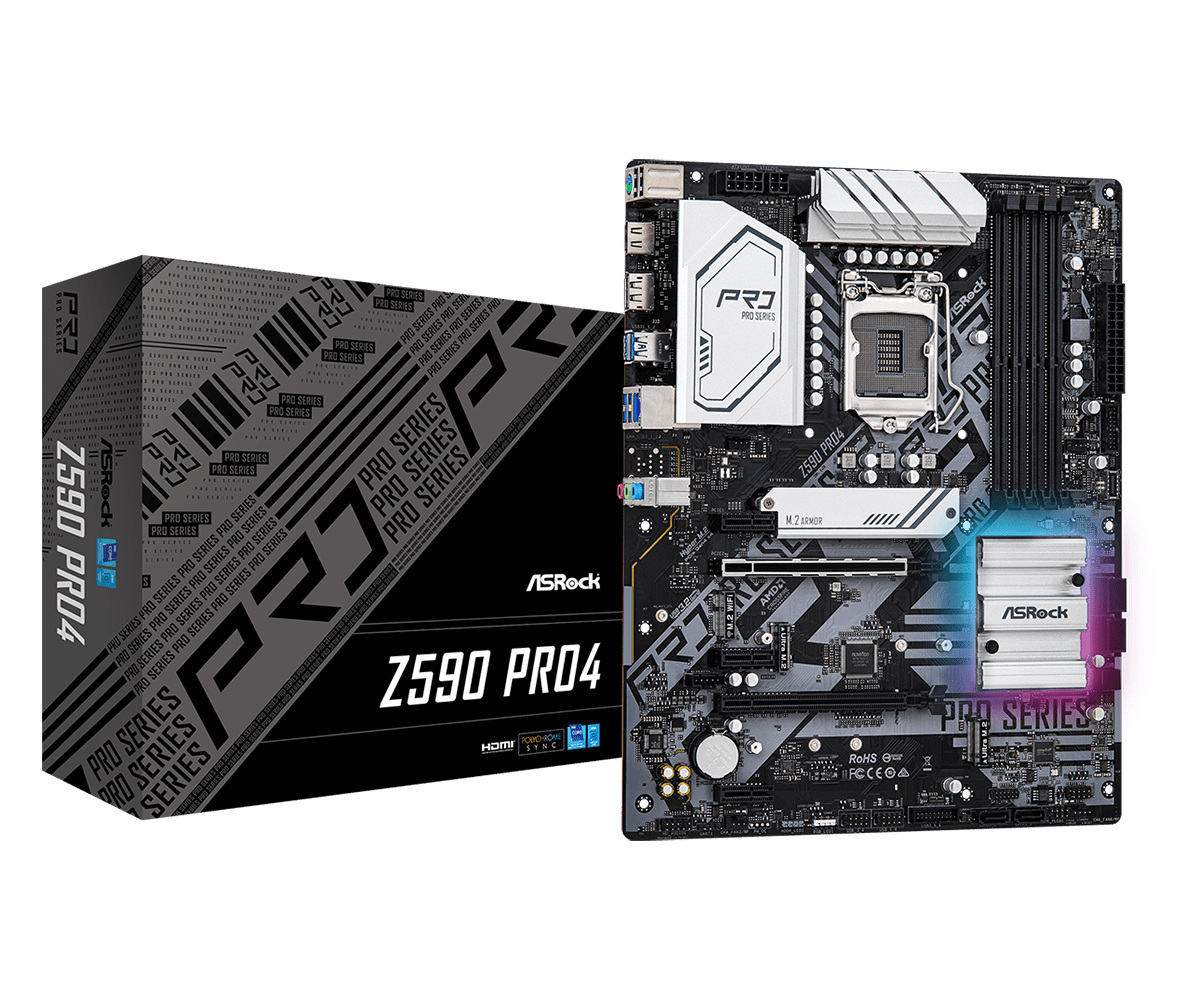 Płyta główna ASRock Z590 PRO4 DDR4 LGA1200