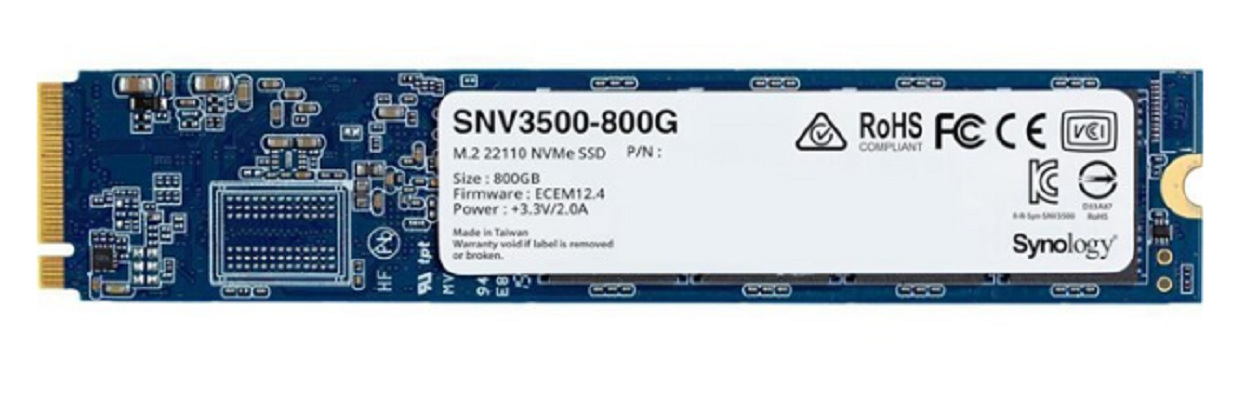 Synology SNV3500-800G 800GB M.2 22110 NVMe SSD PCIe 3.0 x4 (3100/1000 MB/s)