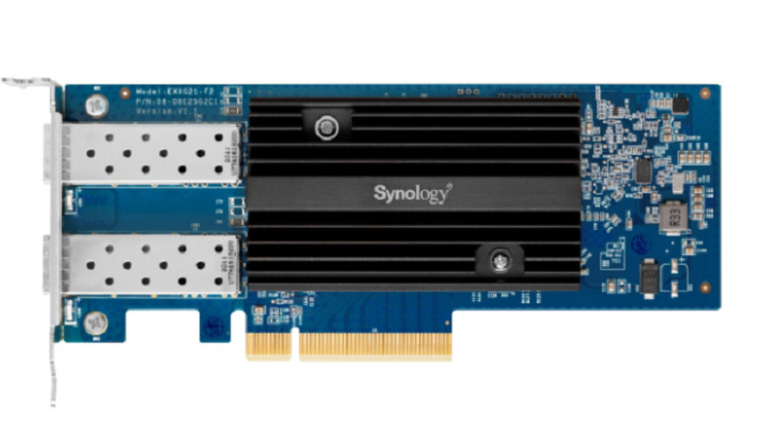 Zdjęcie produktu: Synology E25G21-F2 Dwuportowa, szybka karta rozszerzeń 25 GbE SFP28 dla serwerów Synology