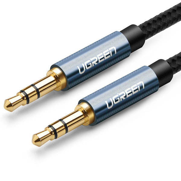Zdjęcie produktu: Kabel mini jack 3,5mm oplot UGREEN AV112, AUX, 0.5m - czarny (10684) Zdjęcie produktu: Kabel mini jack 3,5mm oplot UGREEN AV112, AUX, 0.5m - czarny (10684)