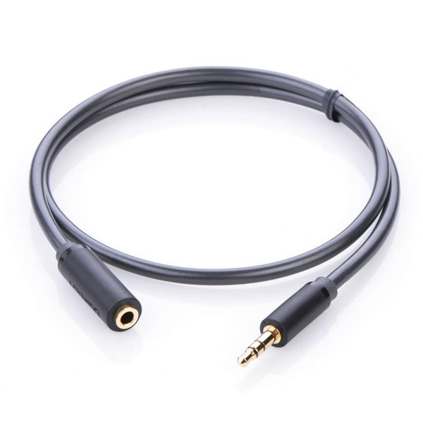 Zdjęcie produktu: Przedłużacz audio AUX jack 3,5mm UGREEN AV124, 1m - szary (10782) Zdjęcie produktu: Przedłużacz audio AUX jack 3,5mm UGREEN AV124, 1m - szary (10782)