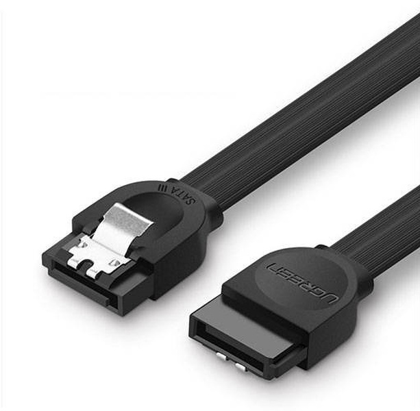 Zdjęcie produktu: Kabel SATA prosty UGREEN US217 0.5m - czarny (30796)