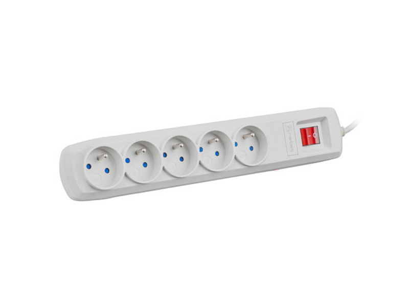Zdjęcie produktu: Listwa zasilająca Natec Bercy 400 5x 230V PL Szara 3m Zdjęcie produktu: Listwa zasilająca Natec Bercy 400 5x 230V PL Szara 3m