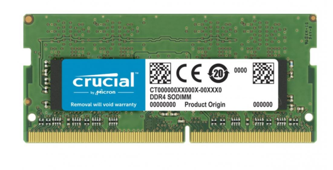 Pamięć Crucial SODIMM 32GB DDR4 3200MHz CL22 Pamięć Crucial SODIMM 32GB DDR4 3200MHz CL22