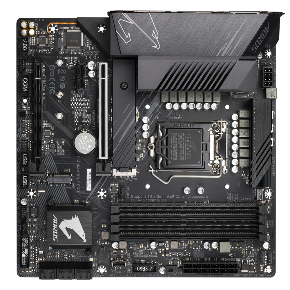 Płyta główna Gigabyte B560M AORUS PRO DDR4 LGA1200 Płyta główna Gigabyte B560M AORUS PRO DDR4 LGA1200