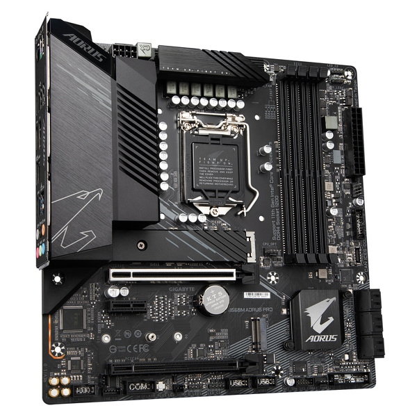 Zdjęcie produktu: Płyta główna Gigabyte B560M AORUS PRO DDR4 LGA1200 Zdjęcie produktu: Płyta główna Gigabyte B560M AORUS PRO DDR4 LGA1200