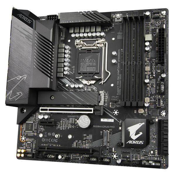Zdjęcie produktu: Płyta główna Gigabyte B560M AORUS PRO DDR4 LGA1200 Zdjęcie produktu: Płyta główna Gigabyte B560M AORUS PRO DDR4 LGA1200