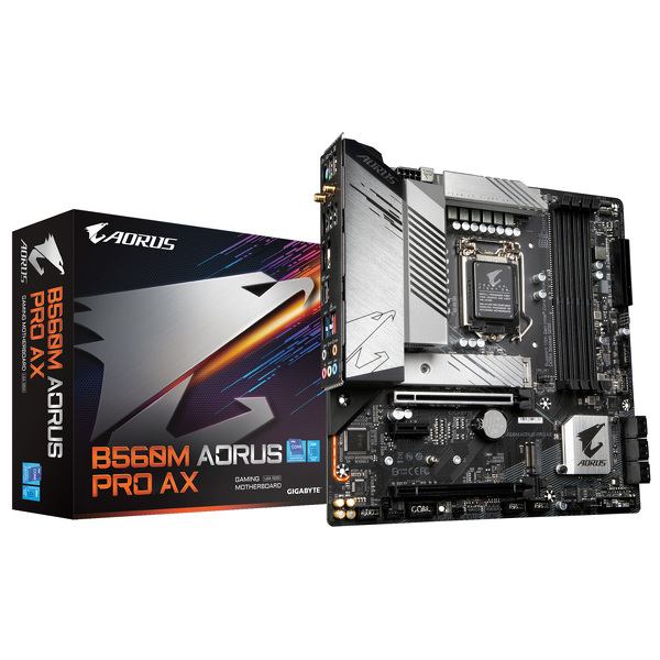Zdjęcie produktu: Płyta główna Gigabyte B560M AORUS PRO AX DDR4 LGA1200