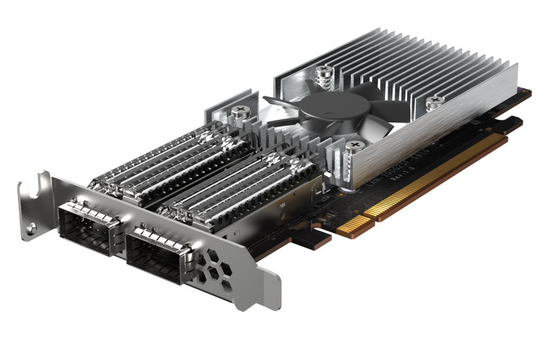 Qnap QXG-100G2SF-E810 2x QSFP28 100GbE PCIe Gen4x16 Qnap QXG-100G2SF-E810 2x QSFP28 100GbE PCIe Gen4x16