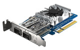 Miniatura zdjęcia: Qnap QXG-25G2SF-CX6 2 x SFP28 25GbE PCIe Gen4 x8