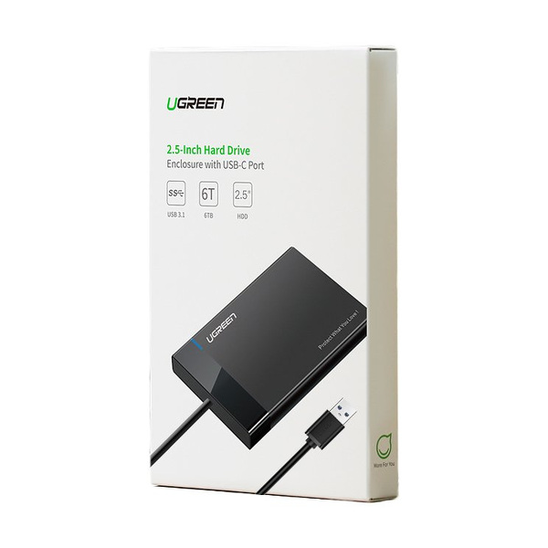 Zdjęcie produktu: Obudowa zewnętrzna na dysk 2,5" HDD/SSD UGREEN US221, USB 3.0 UASP(30847)