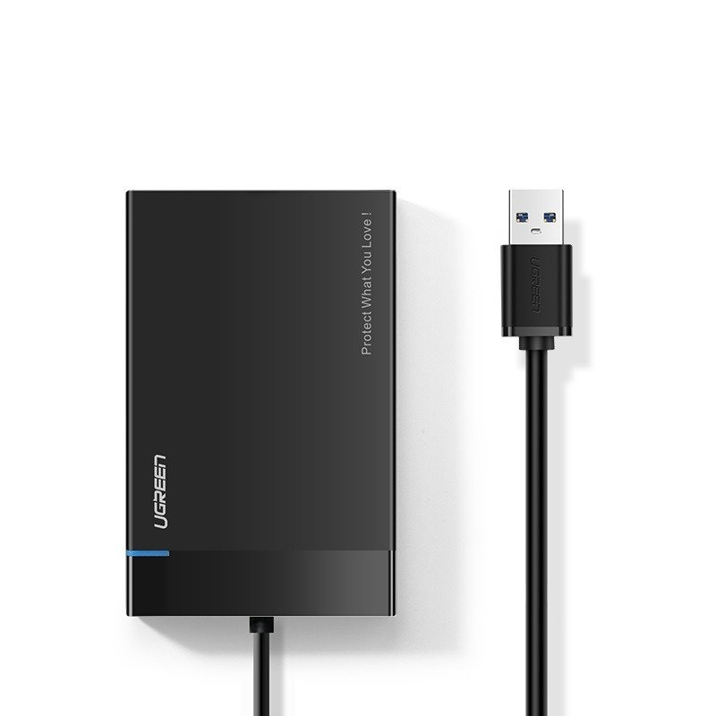 Obudowa zewnętrzna na dysk 2,5" HDD/SSD UGREEN US221, USB 3.0 UASP(30847)