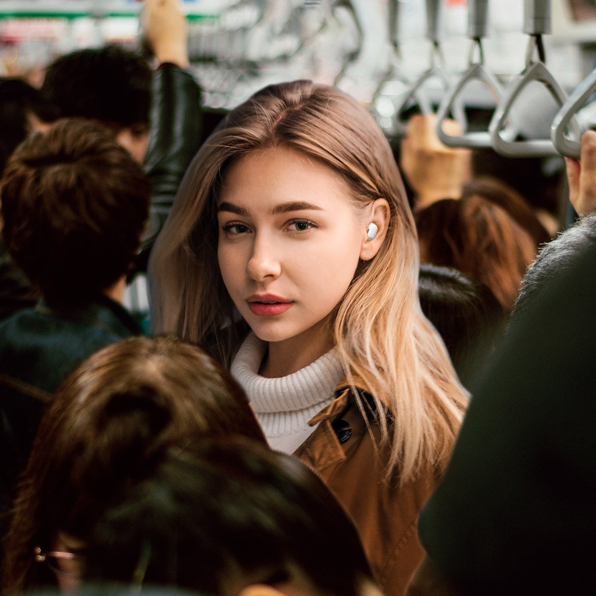 Słuchawki bezprzewodowe Baseus Encok TWS WM01, ładowanie indukcyjne, Bluetooth 5.0 - białe (NGWM01-02)