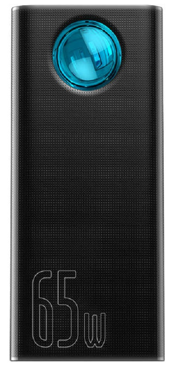 Zdjęcie produktu: Powerbank Baseus Amblight, 30000mAh, QC 3.0, PD, 3A, 4x USB / 1x USB Typ C, 65W - czarny (PPLG-A01