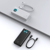 Miniatura zdjęcia: Powerbank Baseus Amblight, 30000mAh, QC 3.0, PD, 3A, 4x USB / 1x USB Typ C, 65W - czarny (PPLG-A01