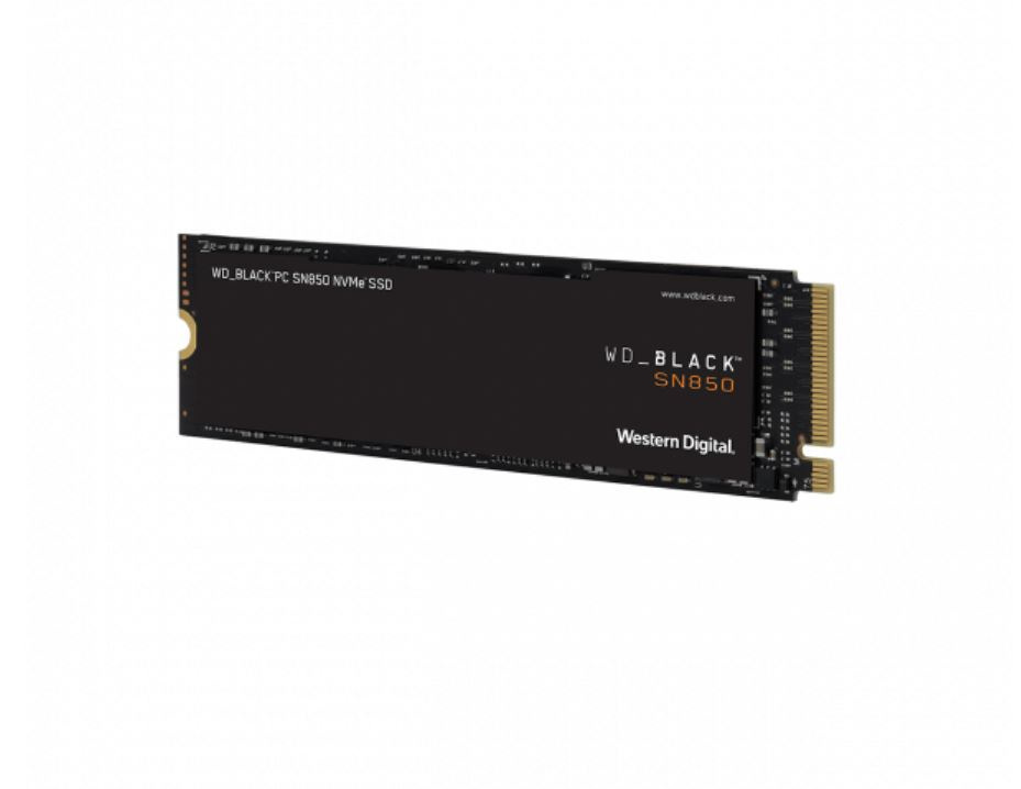 Dysk WD Black SSD SN850 2TB M.2 PCIe NVMe Gen4 WDS200T1X0E