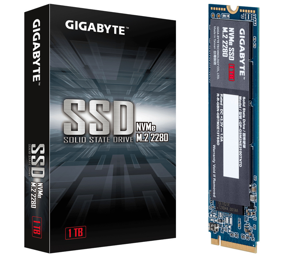 Dysk Gigabyte SSD 1TB M.2 PCIe NVMe Gen3 GP-GSM2NE3100TNTD