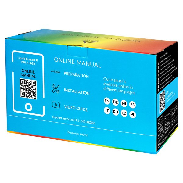 Zdjęcie produktu: Chłodzenie wodne Arctic Liquid Freezer II 240 ARGB Black (ACFRE00093A)