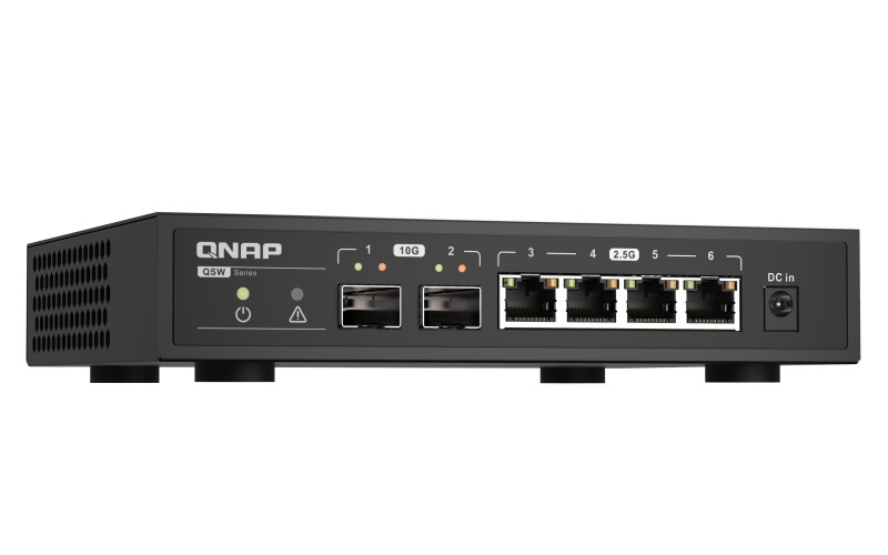 Qnap QSW-2104-2S 6-portowy przełącznik 2x 10GbE SFP+